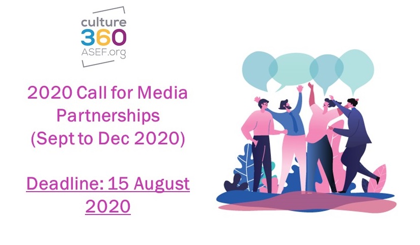 ​Otvorená výzva - culture360.ASEF.org - záujem o strategické partnerstvá