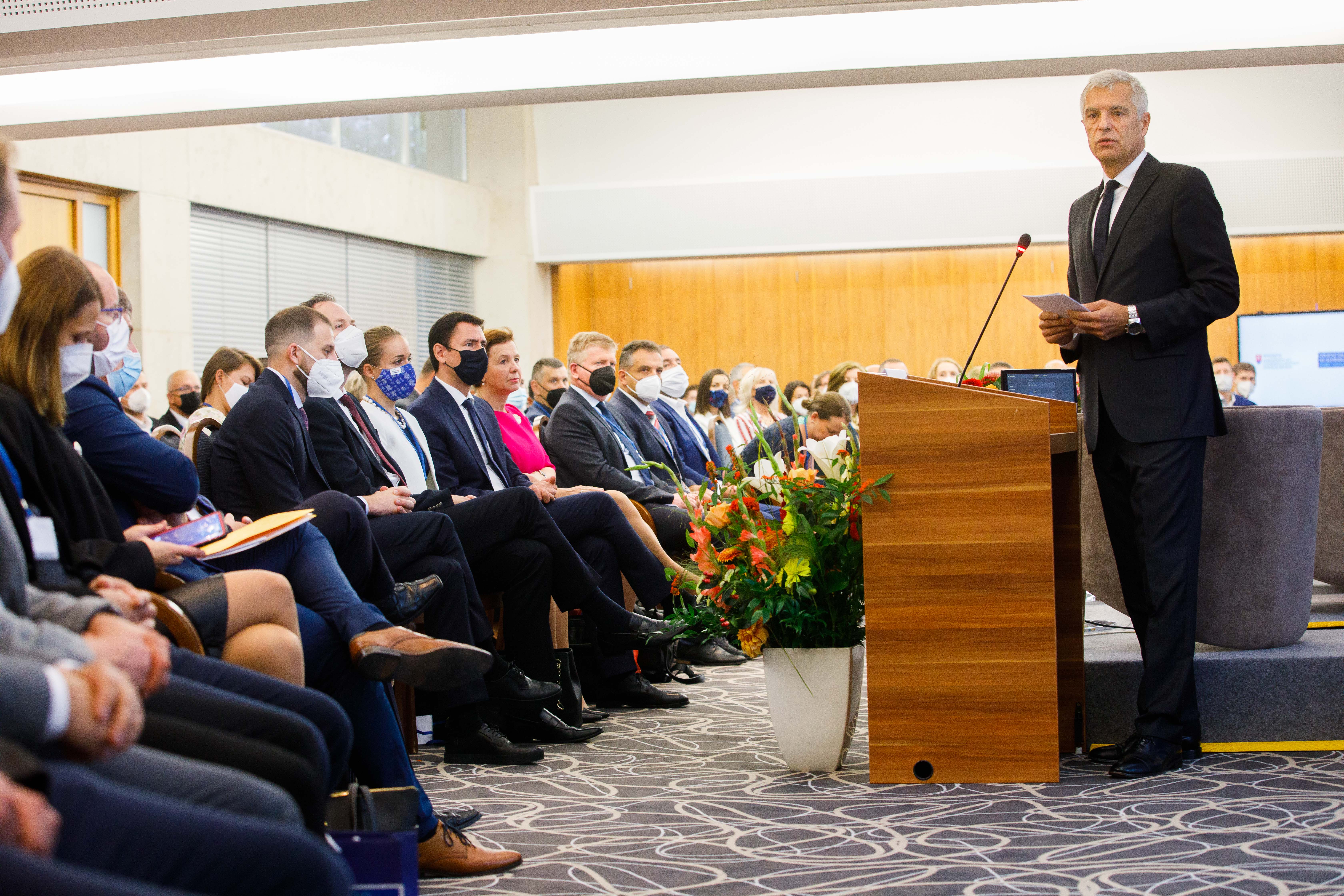 Historicky prvé podujatie ekonomickej diplomacie s názvom Exportné fórum 2021.