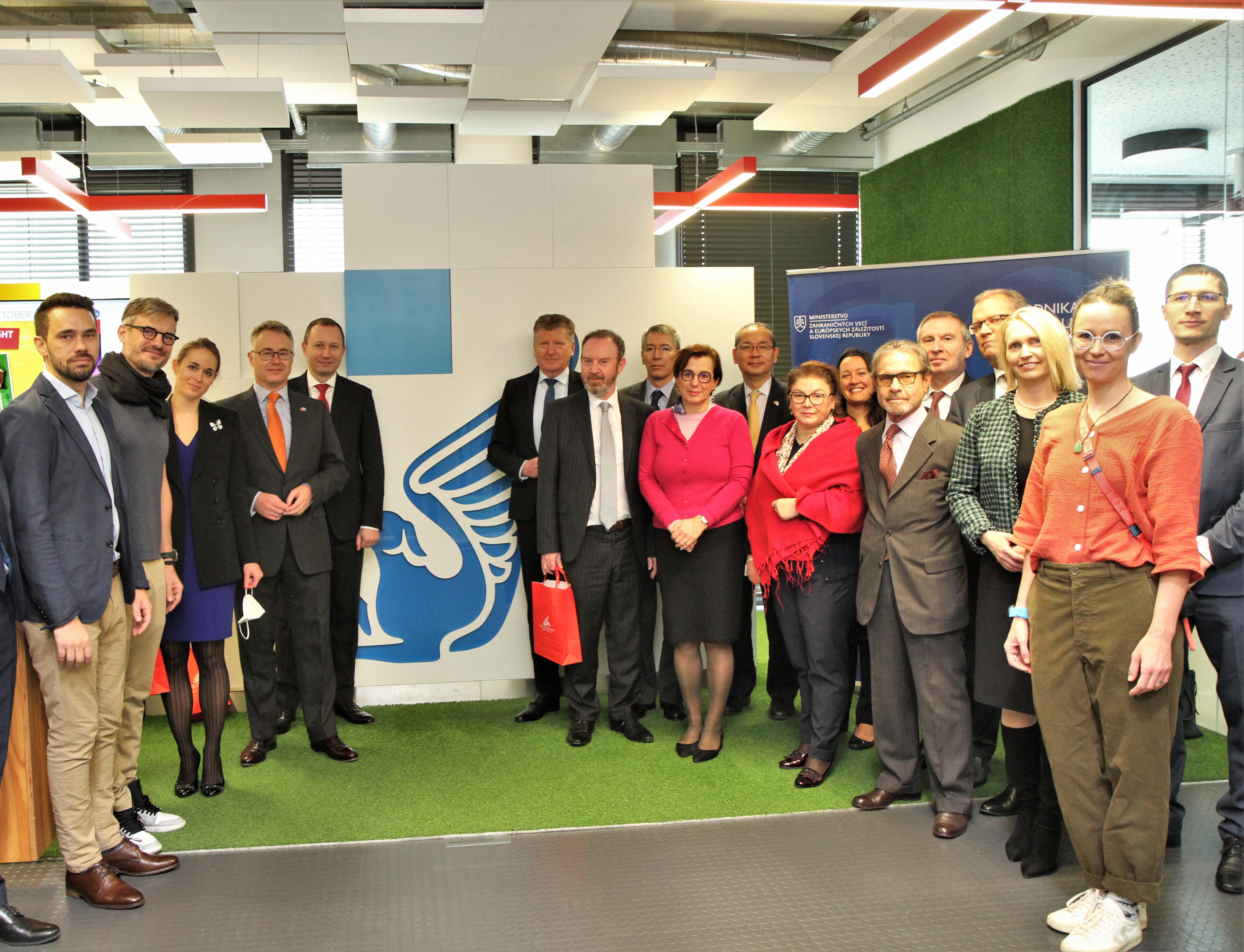 I. Brocková na podujatí Inovačný deň vo firme Pixel Federation v Bratislave.