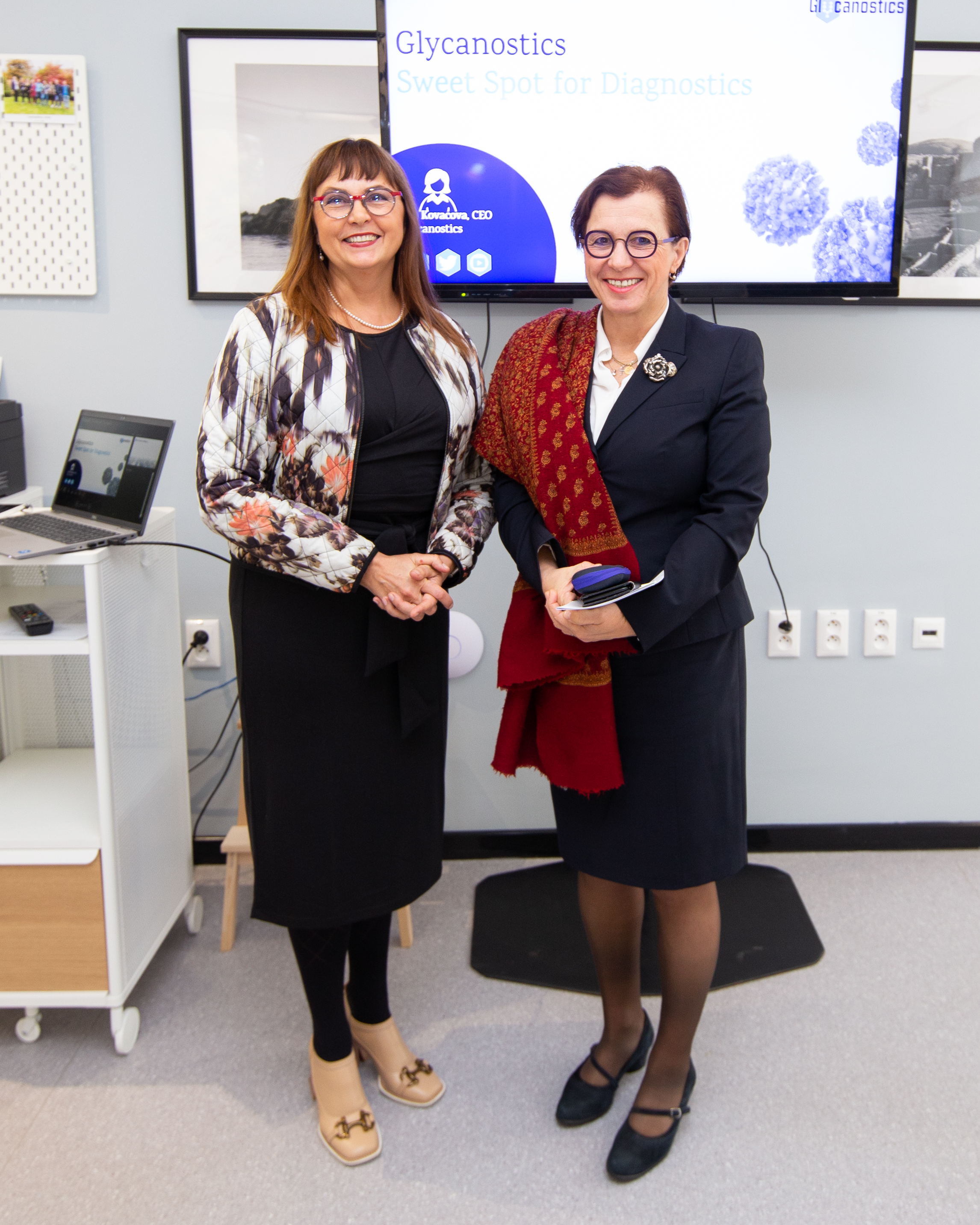 Ingrid Brocková na Inovačnom dni: Test spoločnosti Glycanostics je unikátny v globálnom meradle, a dôkazom vysokej inovačnej kapacity na Slovensku