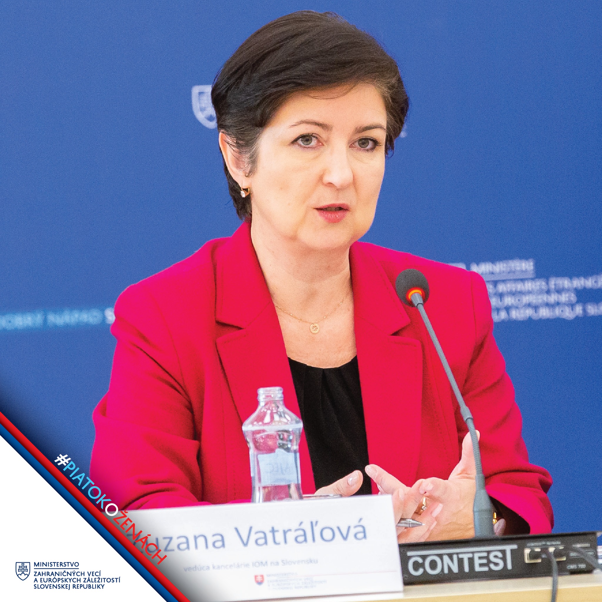 Zuzana Vatráľová - šéfka misie Medzinárodnej organizácia pre migráciu v Írsku