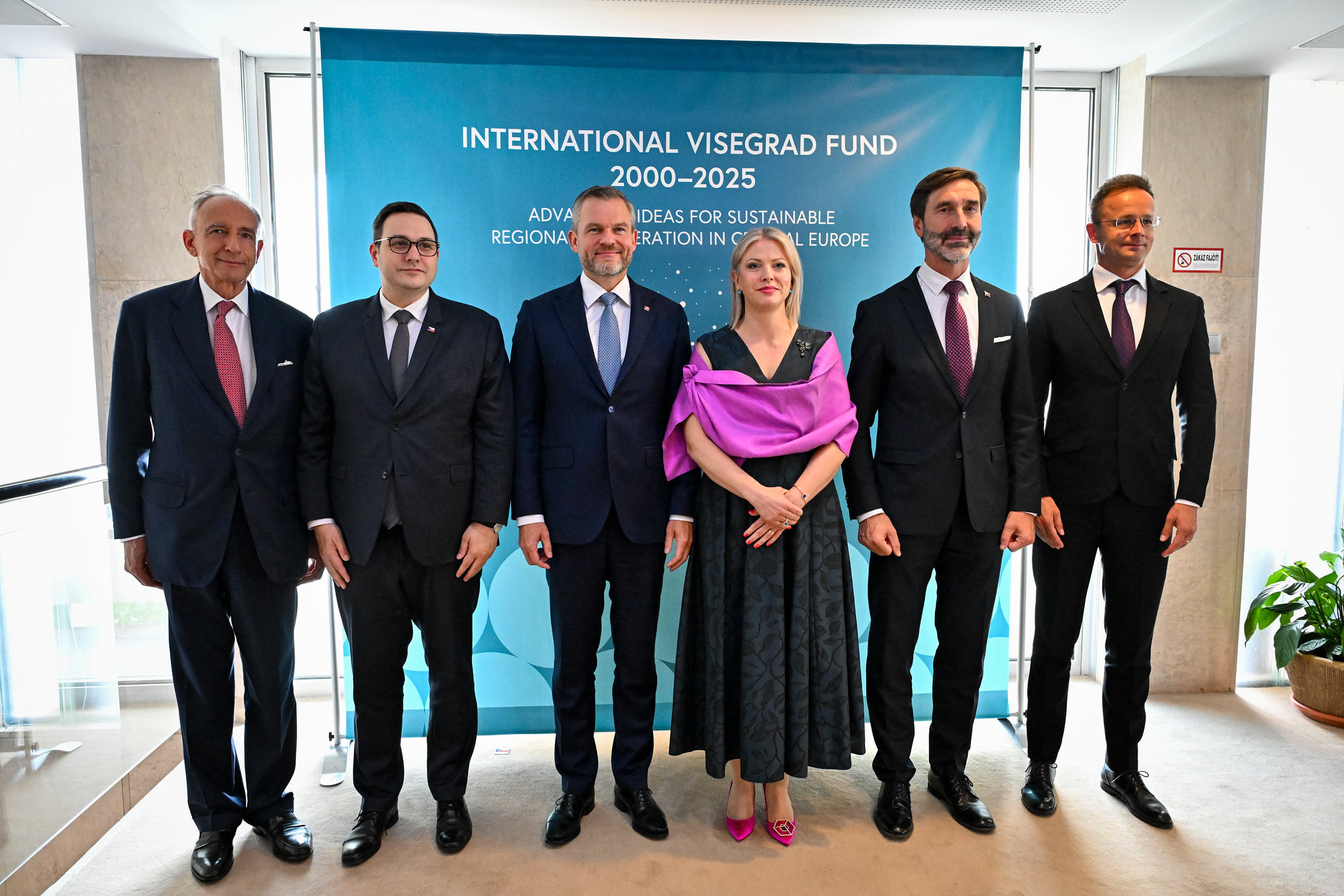 25. výročie založenia Medzinárodného vyšehradského fondu.