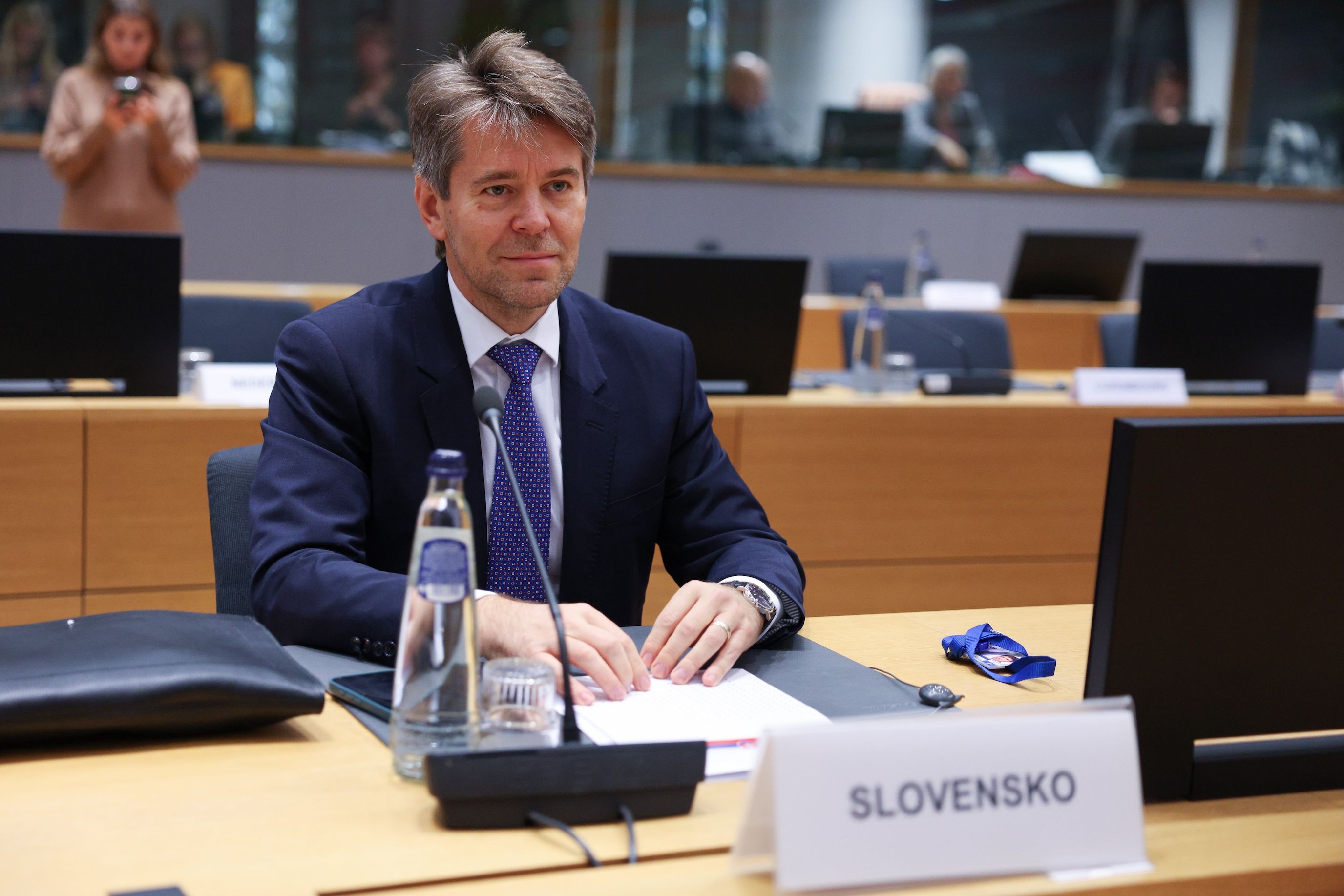 Štátny tajomník M. Eštok na zasadnutí Rady EÚ pre všeobecné záležitosti.