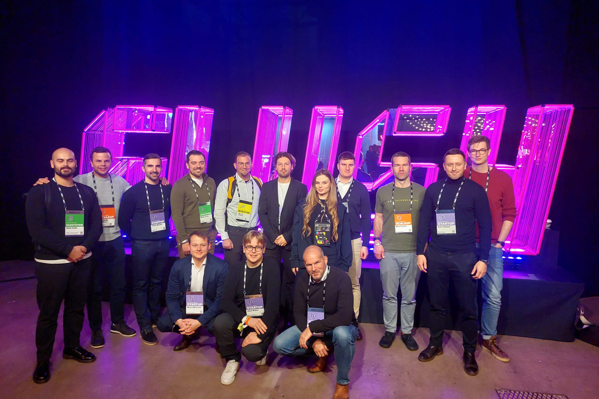 Slovenské zastúpenie na startupovom podujatí Slush vo Fínsku.