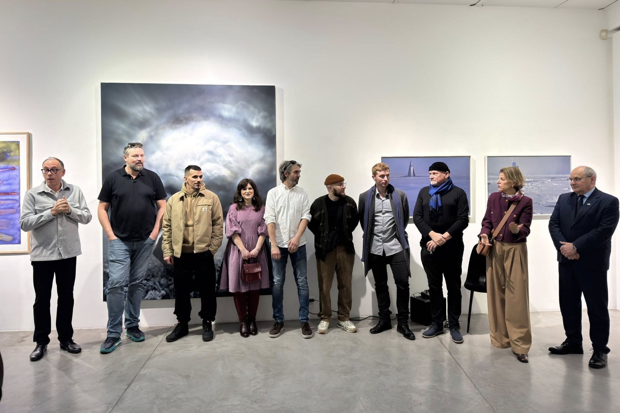 Výstava s názvom Le temps de l’observation.