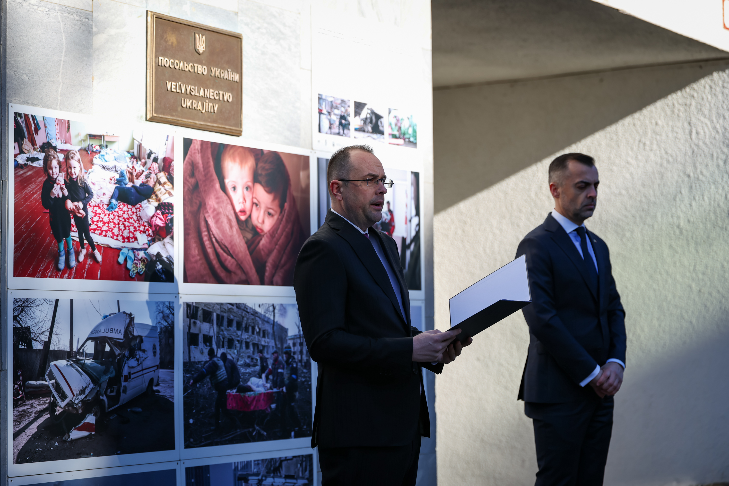 V Bratislave si slovenská diplomacia pripomenula štvrté výročie invázie.