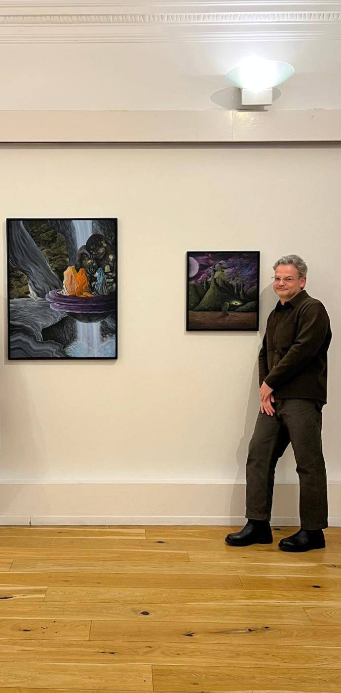 Vernisáž výstavy Borisa Sirku s názvom SPA CHRONICLES.