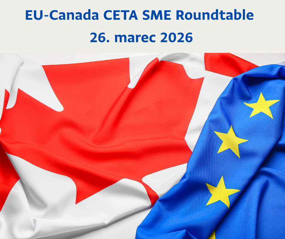 Online podujatie EU-Canada CETA SME Roundtable.