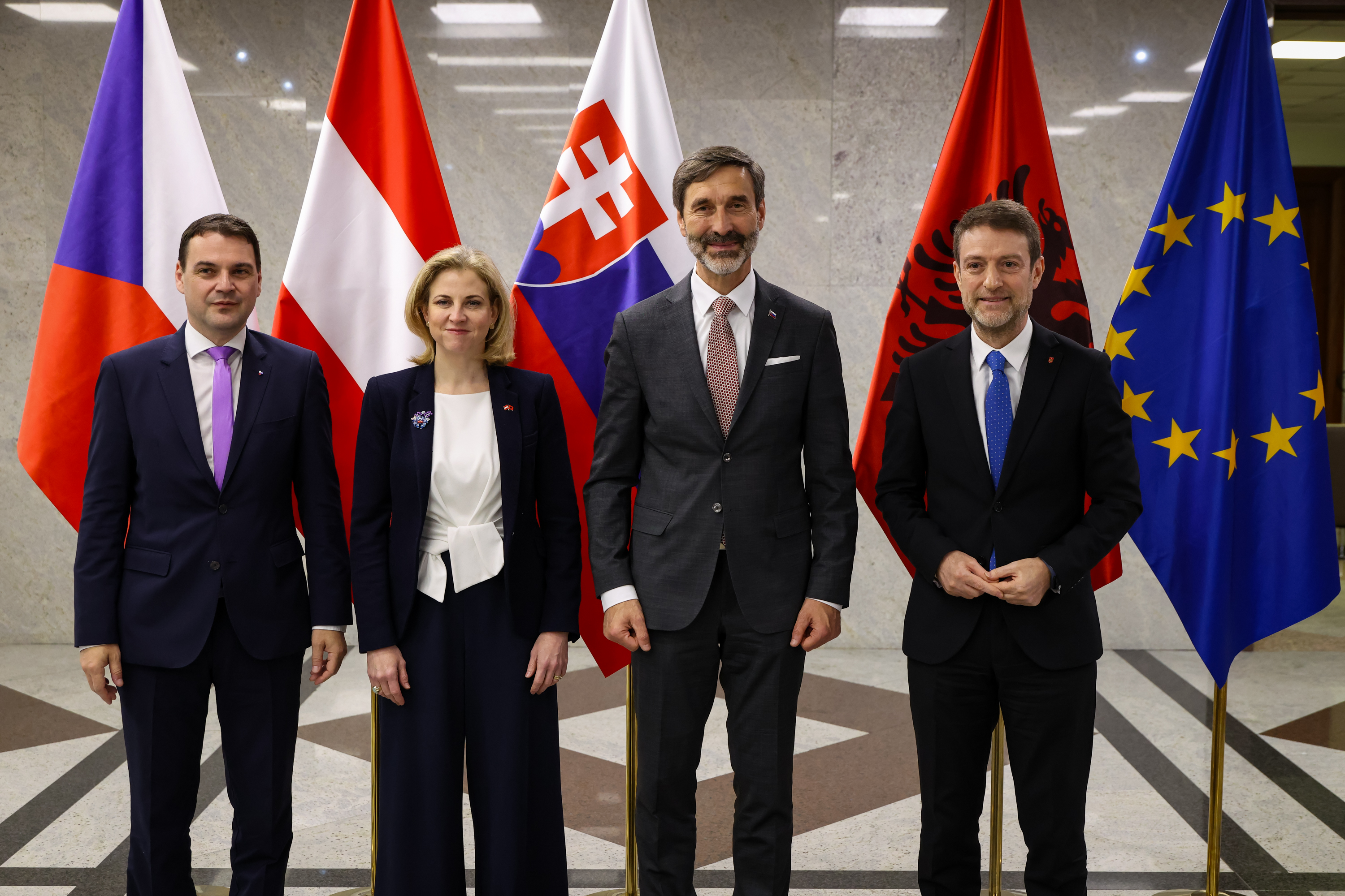 Pracovná cesta ministra Juraja Blanára v Albánsku.