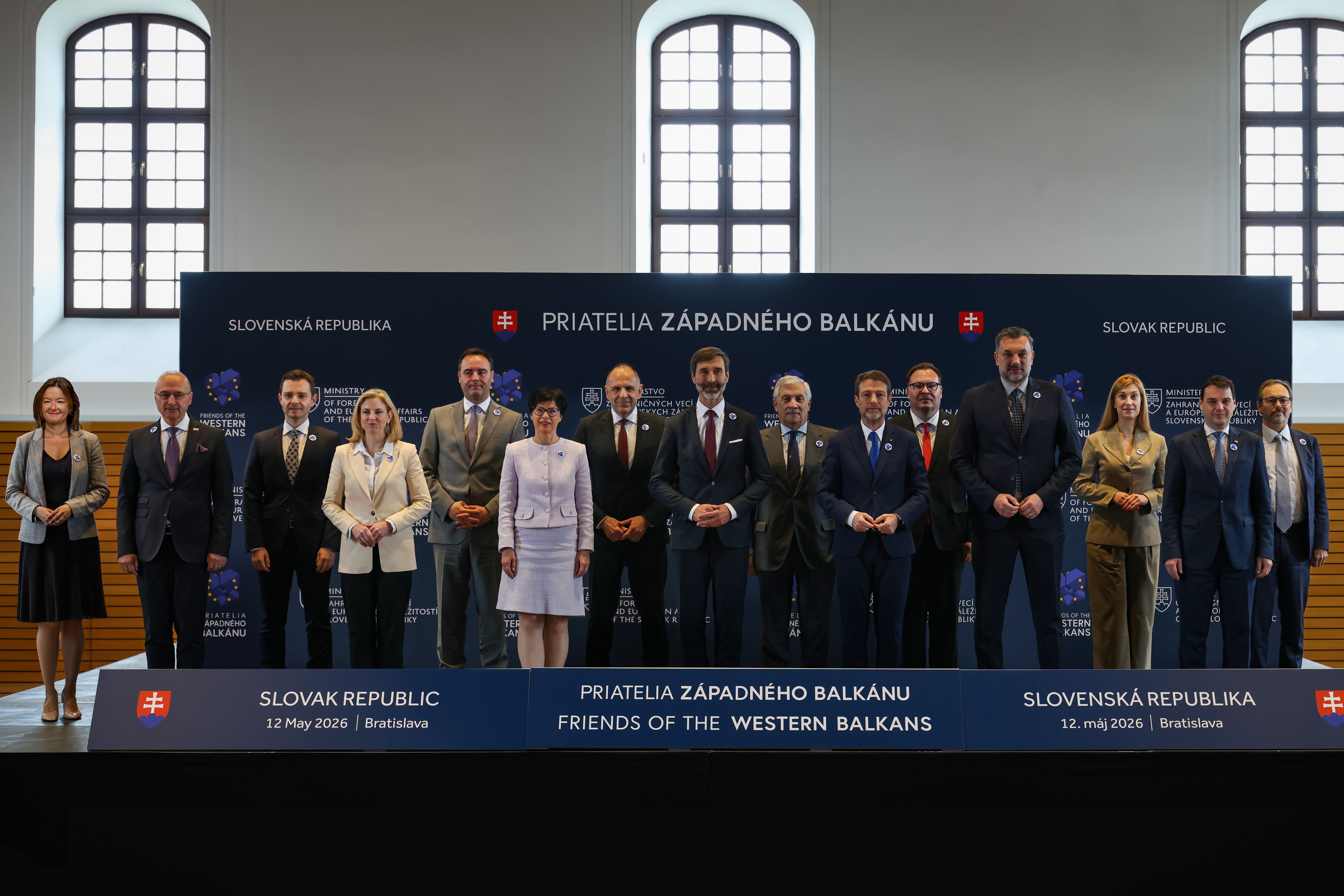 Ministerské zasadnutie Priateľov západného Balkánu.