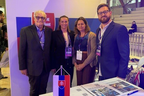 Slovenský stánok a prezentácia Slovenska počas podujatia São Paulo Innovation Week 2026 v Brazílii.