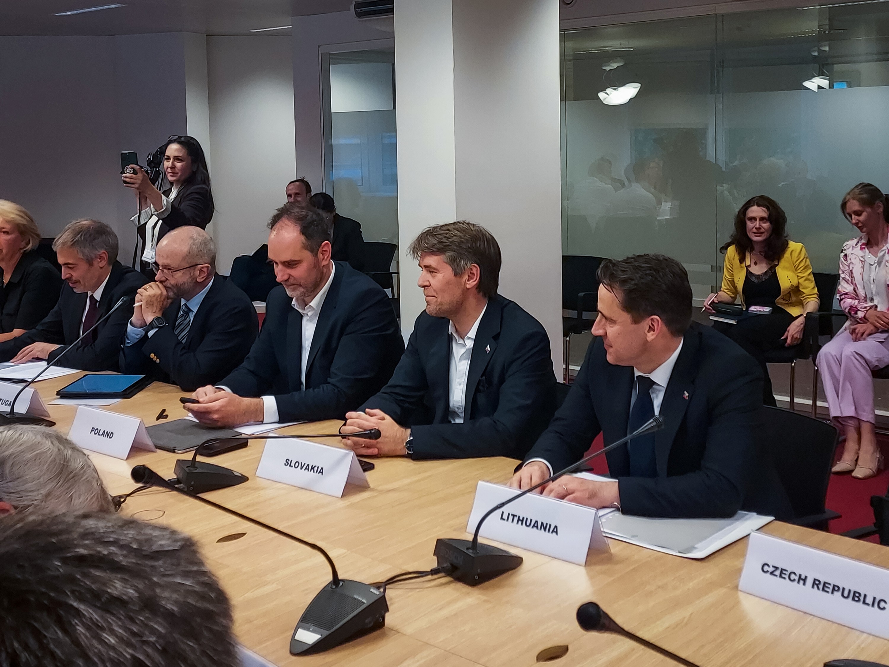 Rokovanie členských štátov Skupiny priateľov kohézie v Bruseli.