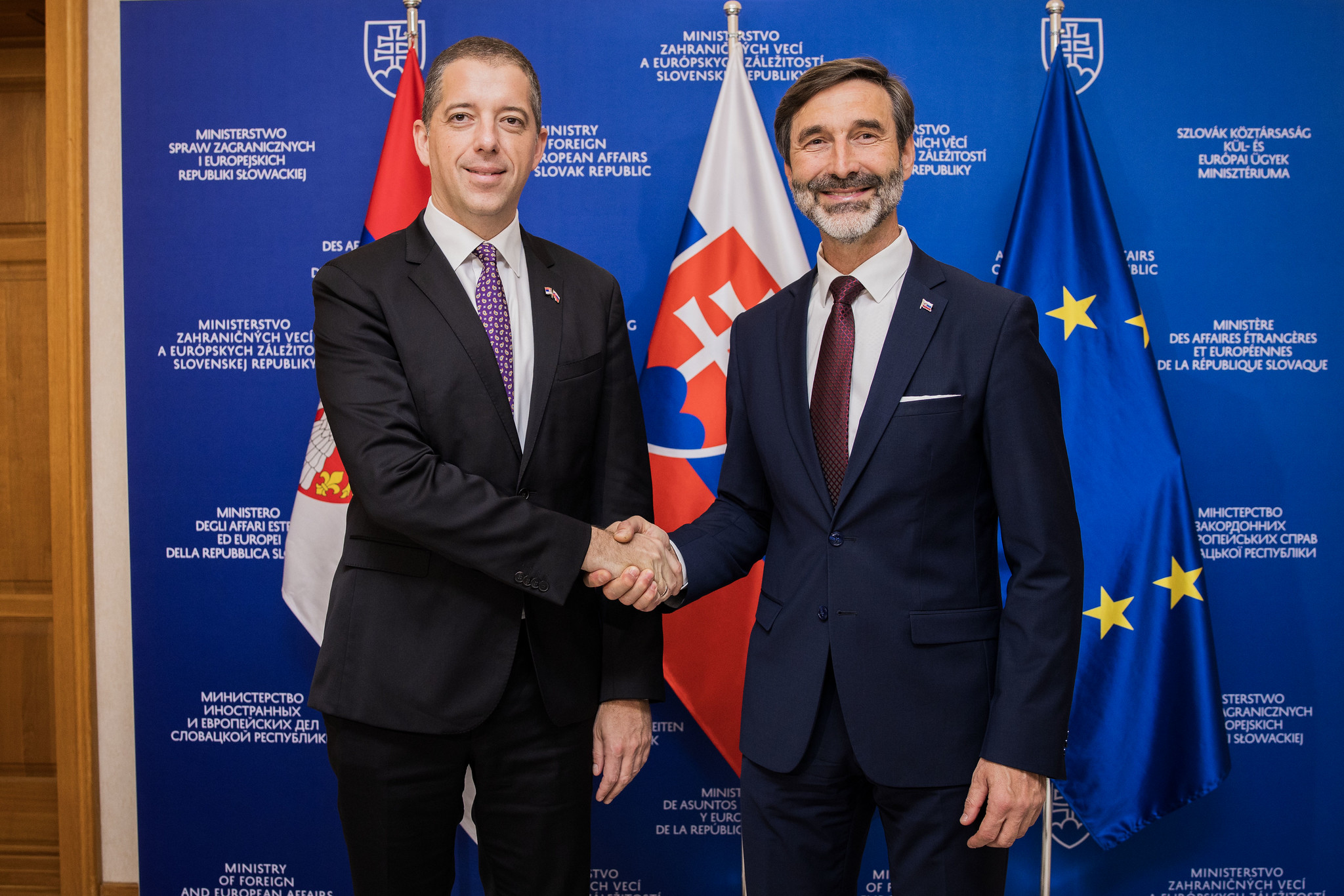 Návšteva srbského ministra zahraničných vecí.