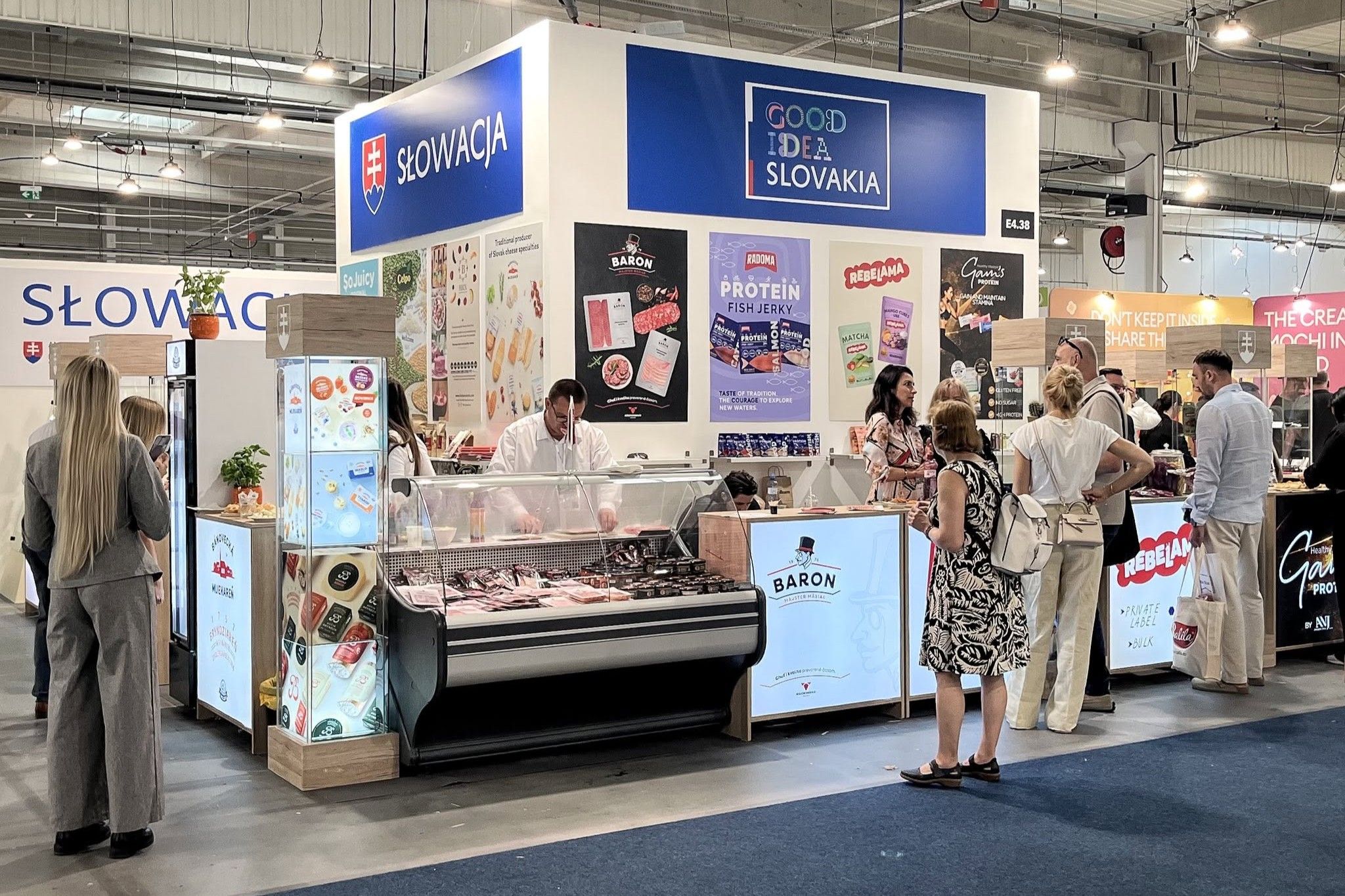 Slovenský stánok na medzinárodnom potravinárskom veľtrhu Warsaw Food Expo 2026.
