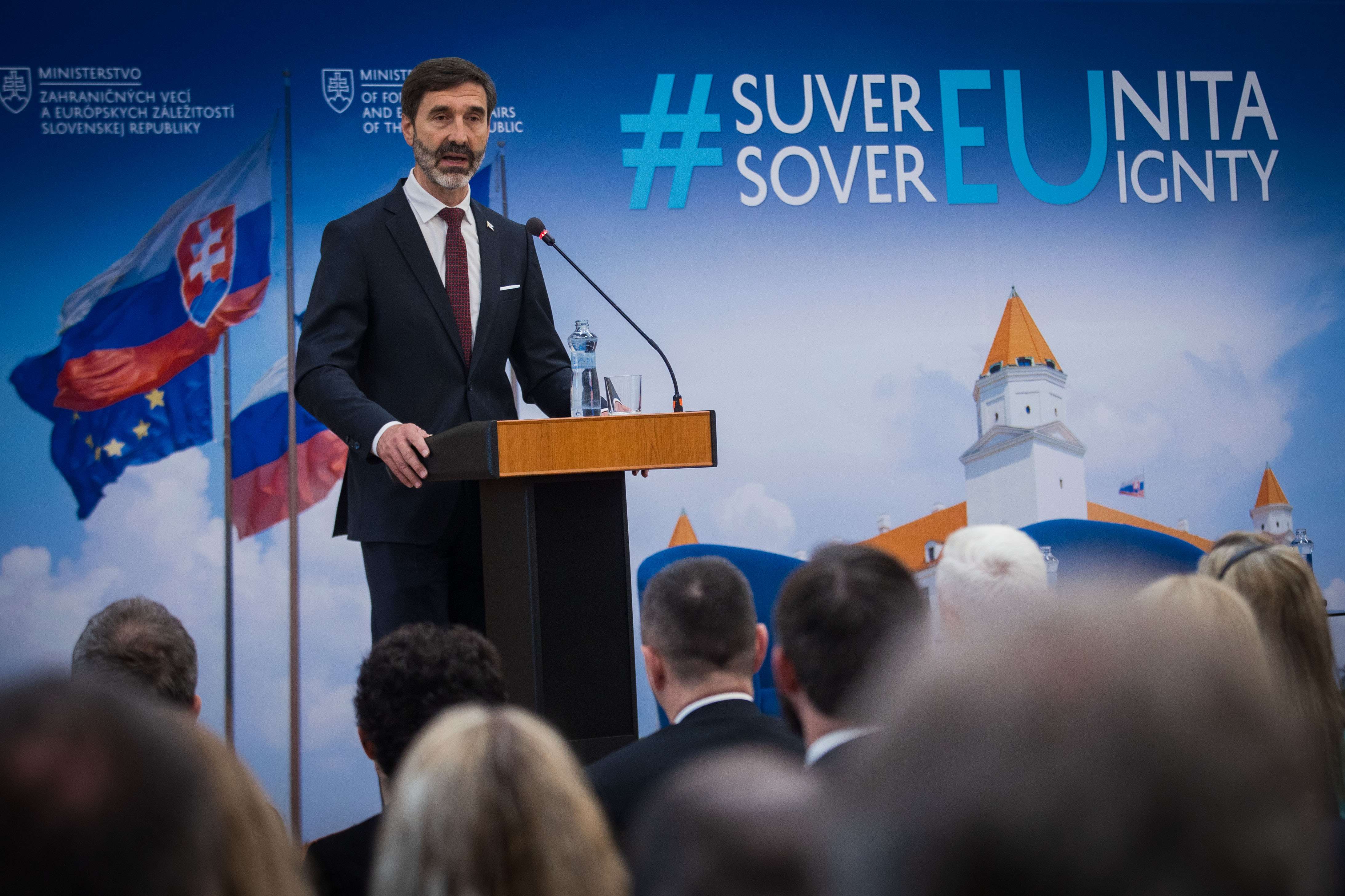 Minister zahraničných vecí a európskych záležitostí SR Juraj Blanár.